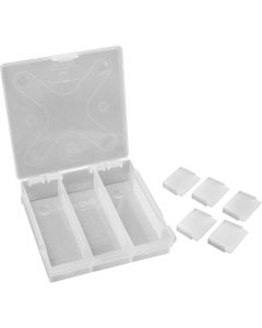 Polypropylene Compartment Case with Removable Dividers