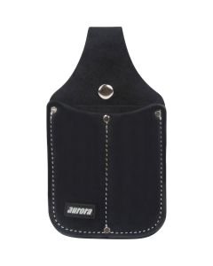 Leather Utility Pouch & Knife Holder, 3 Pockets