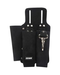 3-Pocket Leather Lineman's Tool Pouch, Vented Bottom