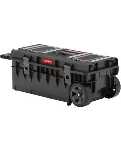 Arx™ Long Rolling Tool Chest, 31.2" x 15.2" x 12.7", Black — Colour: Black, Overall Depth: 31-1/5", Overall Width: 15-1/5" —