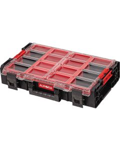 Arx® 2XL Modular Organizer with Bins, 23" x 15.2" x 6.8", Black — Colour: Black, Overall Depth: 23", Overall Width: 15-1/5" —