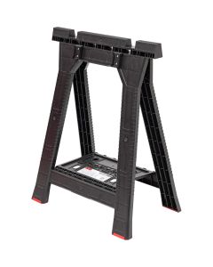 Arx™ Collapsible & Portable Sawhorse with Tool Shelf — Maximum Capacity For 2 Sawhorses: 771 lbs., Dimensions: 30" H x 23" W 