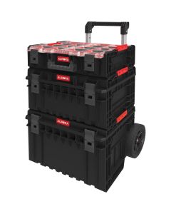 Arx™ 3-Piece Modular Tool Storage Kit, 23"/25" x 19"/15" x 12"/26"/6", Black/Red — Colour: Black/Red, Overall Depth: 23"/25-1