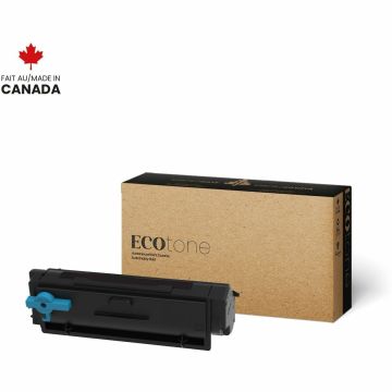 EcoTone Toner Cartridge - Remanufactured for Lexmark 55B1H00 - Black — Supply Solution