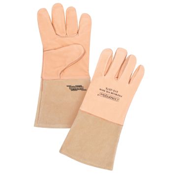 Premium Comfoflex™ Pigskin Welding Gloves, Large — Size: Large, Leather Palm Type: Pigskin Leather, Length: 14 in. — Supply S