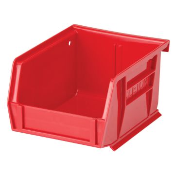 Red Stack & Hang Bin, 4-1/8" W x 3" H x 5-3/8" D