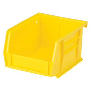 Stack & Hang Storage Bin, 4-1/8" W x 3" H x 5-3/8" D, Yellow