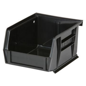 Stack & Hang Bin, 4-1/8" W x 3" H x 5-3/8" D, Black