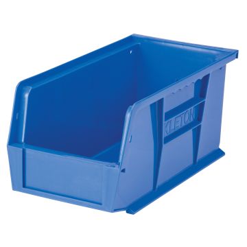 Stack & Hang Storage Bin, 5.5"W x 5"H x 10.875"D, Blue