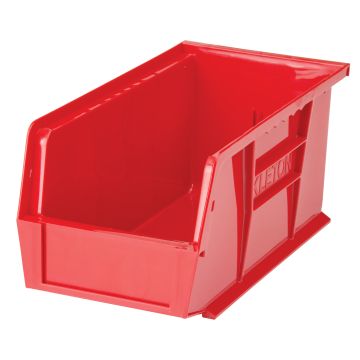 Stack & Hang Storage Bin, 5.5"W x 5"H x 10.875"D, Red