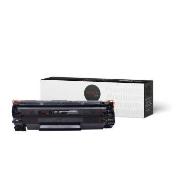 Premium Tone Toner Cartridge - Alternative for Canon no.125 - Hewlett Packard CB435A / CB436A / CE285A - Black — Supply Solut