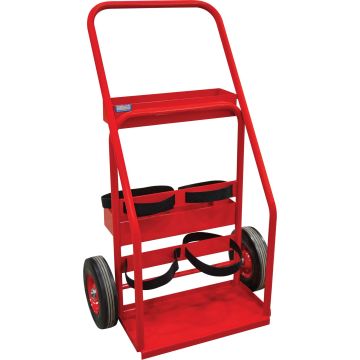 Hot Work Fire Prevention Cart, 100 lbs, Semi-Pneumatic Wheels
