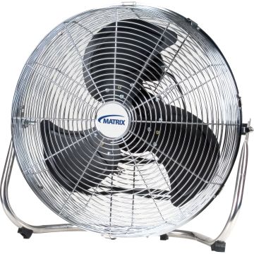 18" Commercial High-Velocity 3-Speed Floor Fan, 1/4 HP