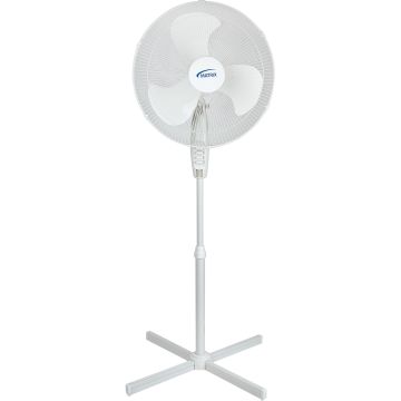 Commercial 18" Oscillating Pedestal Fan, 3-Speed
