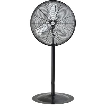 24" Heavy-Duty 2-Speed Oscillating Pedestal Fan
