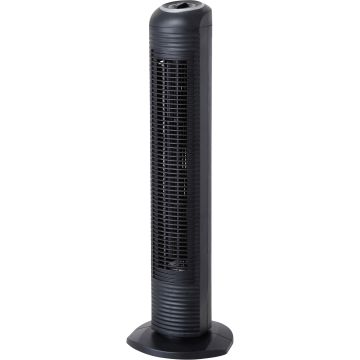 Commercial Oscillating Tower Fan, 3 Speed, 6" Diameter