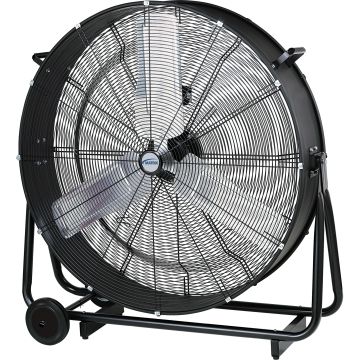 30" Direct-Drive Slim Drum Fan, 2-Speed, Light Industrial
