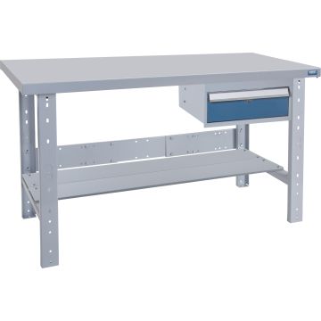 Industrial Workbench, 72" W x 30" D, 2500 lbs Capacity
