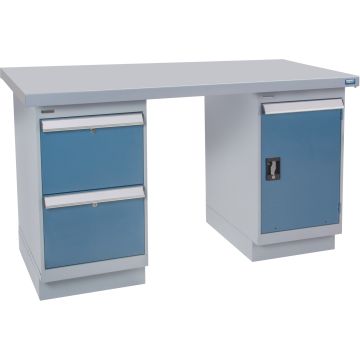 Industrial Workbench, 60" W x 36" D, 2500 lbs Capacity