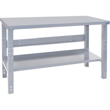48" W x 24" D Industrial Modular Workbench, 1000 lbs Capacity