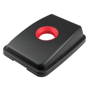 Plastic Open Lid Waste Classification Top, 17.25" x 12.5"
