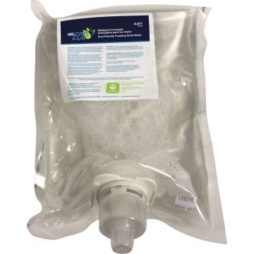 Unscented Eco-Friendly Foam Hand Soap, 1 L Cartridge