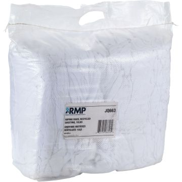 Wiper Rags, White, 10 lbs. — Supply Solution