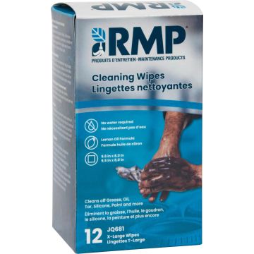 Individually Wrapped Cleaning Wipes, 12 Wipes, 8" x 9-1/2" — Supply Solution