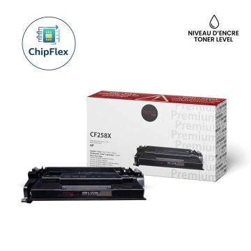 Cartouche de toner noir Nu-Tone compatible CF258X/58X