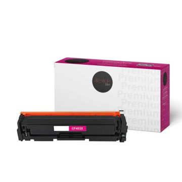 Premium Tone Toner Cartridge - Alternative for Hewlett Packard CF403X / 201X - Magenta — Supply Solution
