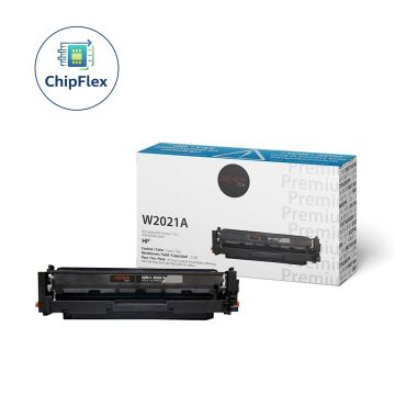 Premium Tone Toner Cartridge - Alternative for Hewlett Packard W2021A / 414A - Cyan — Supply Solution