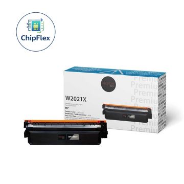 Premium Tone Toner Cartridge - Alternative for Hewlett Packard W2021X / 414X - Cyan — Supply Solution