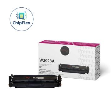 Cartouche de toner magenta pour HP W2023A / 414A