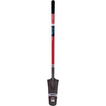 Heavy-Duty Drain Spade, 12-Gauge Carbon Steel, 16" x 6" Blade