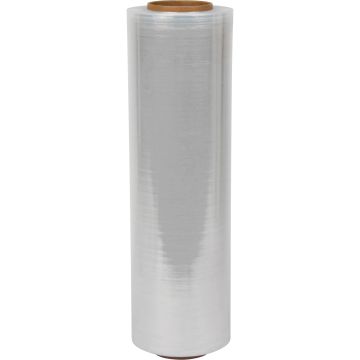 Cast Stretch Wrap, 80 Gauge, 18" x 1500', High Clarity