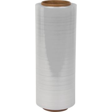 Cast Stretch Wrap, 50 Gauge, 12" x 1500', High Clarity