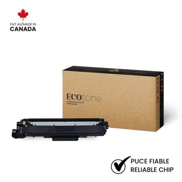 Ecotone Toner Cartridge - Remanufactured for Brother TN227BK - Black — Supply Solution
