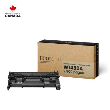 Ecotone Remanufactured Laser Toner Cartridge - Alternative for HP W1480A - Black — Supply Solution