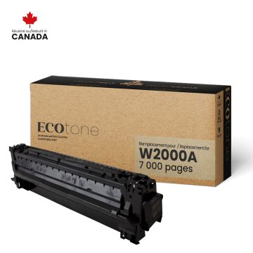 EcoTone Toner Cartridge - Remanufactured for Hewlett Packard W2000A - Black — Supply Solution
