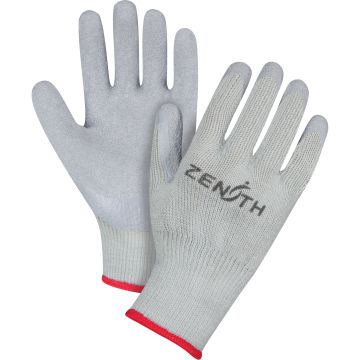 Natural Rubber Comfort-Lined Coated Gloves,Rubber Latex Coating, 10 Gauge, Polyester/Cotton Shell — Supply Solution