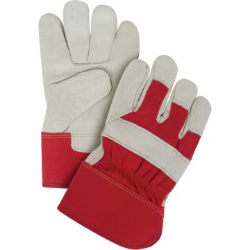 Winter-Lined Grain Pigskin Fitter Gloves, Thinsulate™ 100g