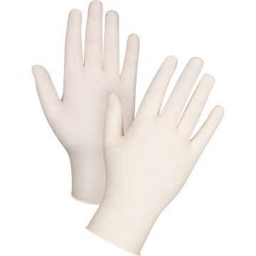 Premium Sensitive Skin Examination Gloves,Latex, 4-mil, Powder-Free, Natural — Supply Solution