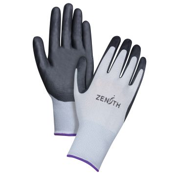 Lightweight Breathable Coated Gloves,Foam Nitrile Coating, 13 Gauge, Polyester Shell — Supply Solution