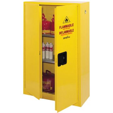 Flammable Liquid Storage Cabinet, 45 Gallon, 2 Door