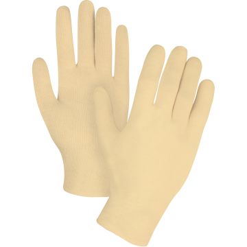 Heavyweight Cotton Inspection Gloves, Hemmed Cuff, Ladies — Size: Ladies, Material: Cotton, Cuff Style: Hemmed — Supply Solut