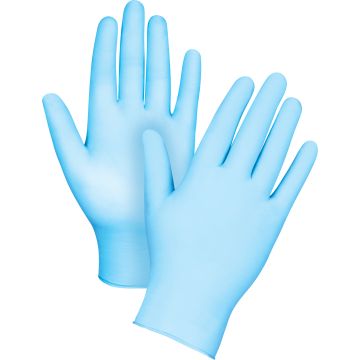 Tactile Medical-Grade Disposable Gloves,Nitrile/Vinyl, 4.5-mil, Powder-Free, Blue, Class 2 — Supply Solution