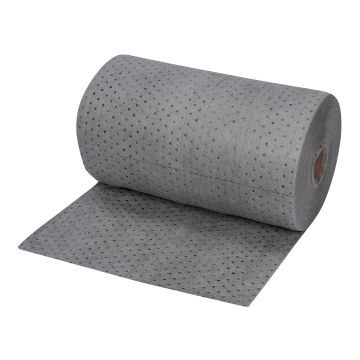 Premium Laminated (SMS) Sorbent Rolls, Heavyweight, 150' L x 15" W, 25 gal. Absorbancy — Supply Solution