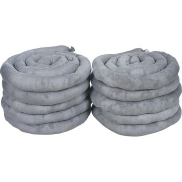 Boudins absorbants universels, 3" x 10', 40 gal, paquet de 10