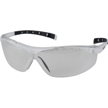 Z1500 Series Clear Anti-Fog Safety Glasses, White Frame — Standard(s) Met: Meets/Exceeds CSA Z94.3, Lens Tint: Clear, Lens Co