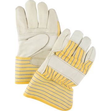 Large Winter-Lined Grain Cowhide Fitter Gloves, Thinsulate™